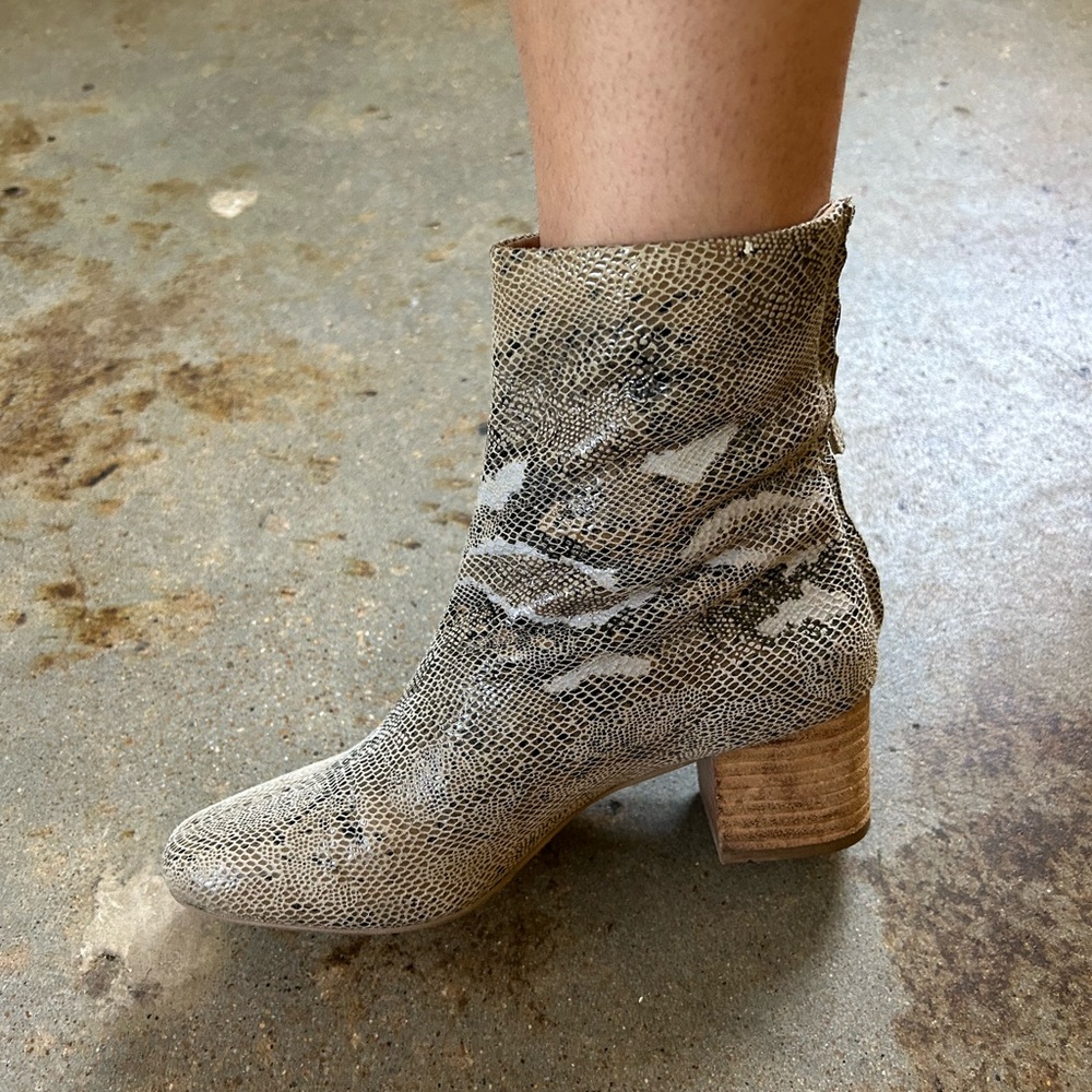 Seychelles Leather Python Boots - image 2